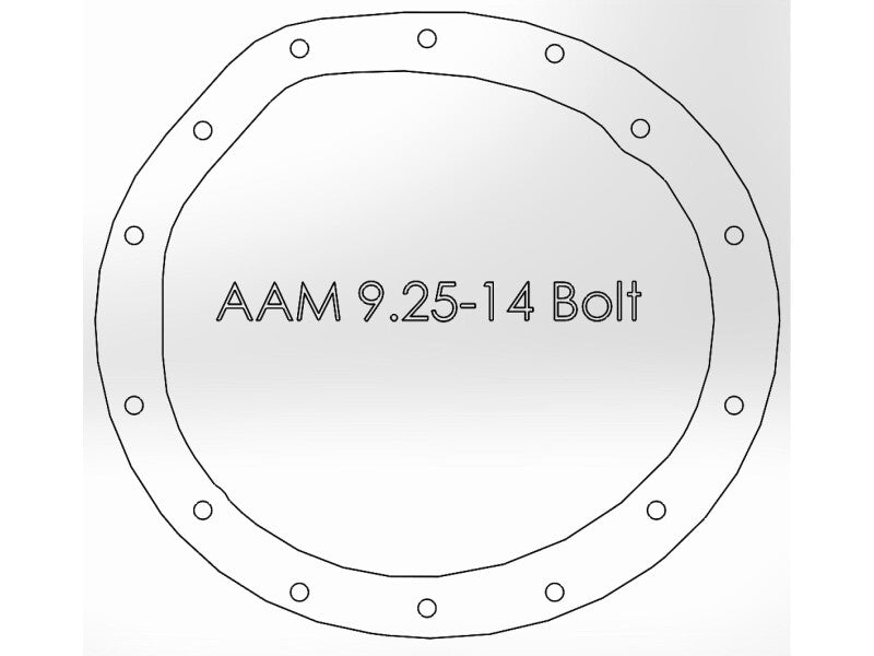 aFe Power Front/Rear Diff Cover Kit w/ Oil 03-13 Dodge L6 Trucks (AAM 9.25-14 & AAM 11.5-14)