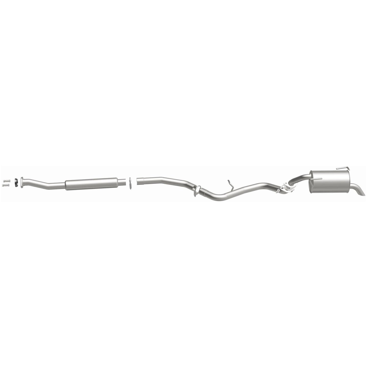 BRExhaust 2010-2019 Subaru Outback 2.5L Direct-Fit Replacement Exhaust System