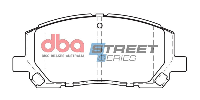DBA Street Series Front Brake Pads | Toyota Highlander (01-07) (DB1488SS)