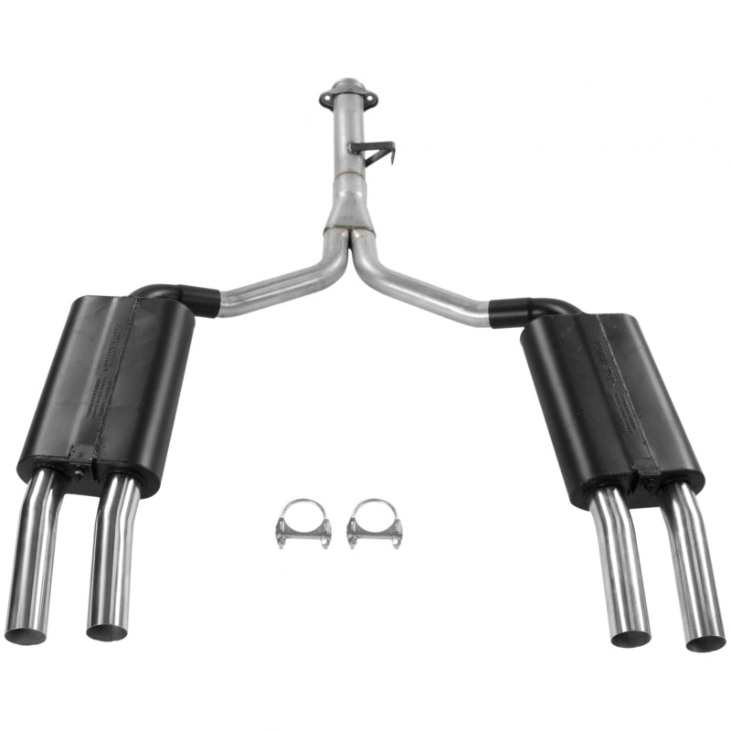 Flowmaster 5.7L Corvette Force II Cat-Back For Corvette 86-90 (17153)