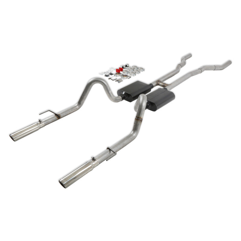 Flowmaster American Thunder Thru Valance Exhaust For Ford Mustang 64-73 (17281)