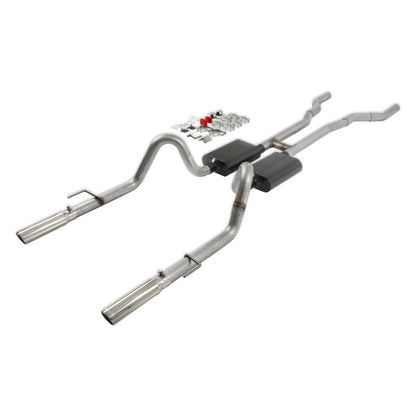 Flowmaster SS American Thunder Thru Valance Exhaust For 64-73 Ford Mustang, Shelby GT350/GT500 (67-70) (817281)