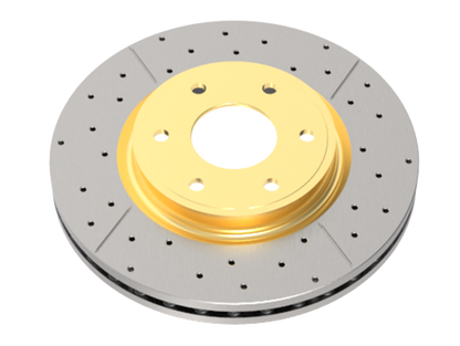 DBA 325mm Front Drilled & Slotted Street Series Front Rotor | Jaguar E-Pace (18-20) (DBA2084X)