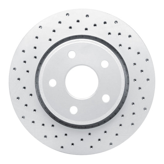 DFC Front Left D&S Geoperformance Rotor: Jeep Grand Cherokee (05-10)