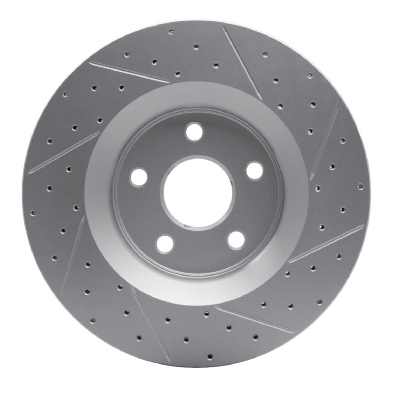 DFC Front Left D&S Geoperformance Rotor: Dodge Durango 3.6L / 3.9L (11-25)