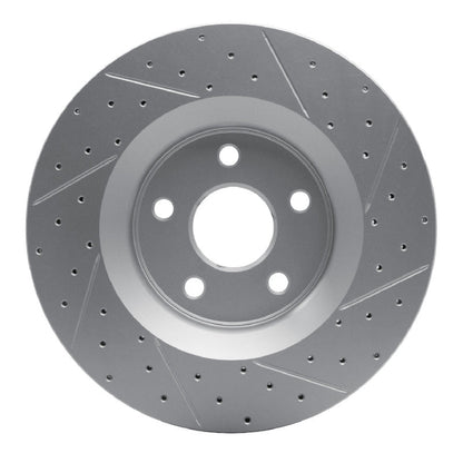 DFC Front Left D&S Geoperformance Rotor: Dodge Durango 3.6L / 3.9L (11-25)