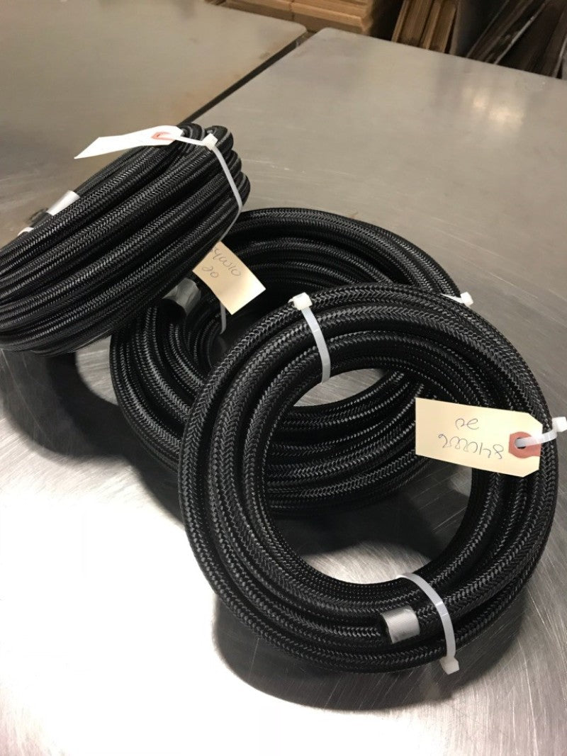 Fragola -6AN Premium Black Nylon Race Hose