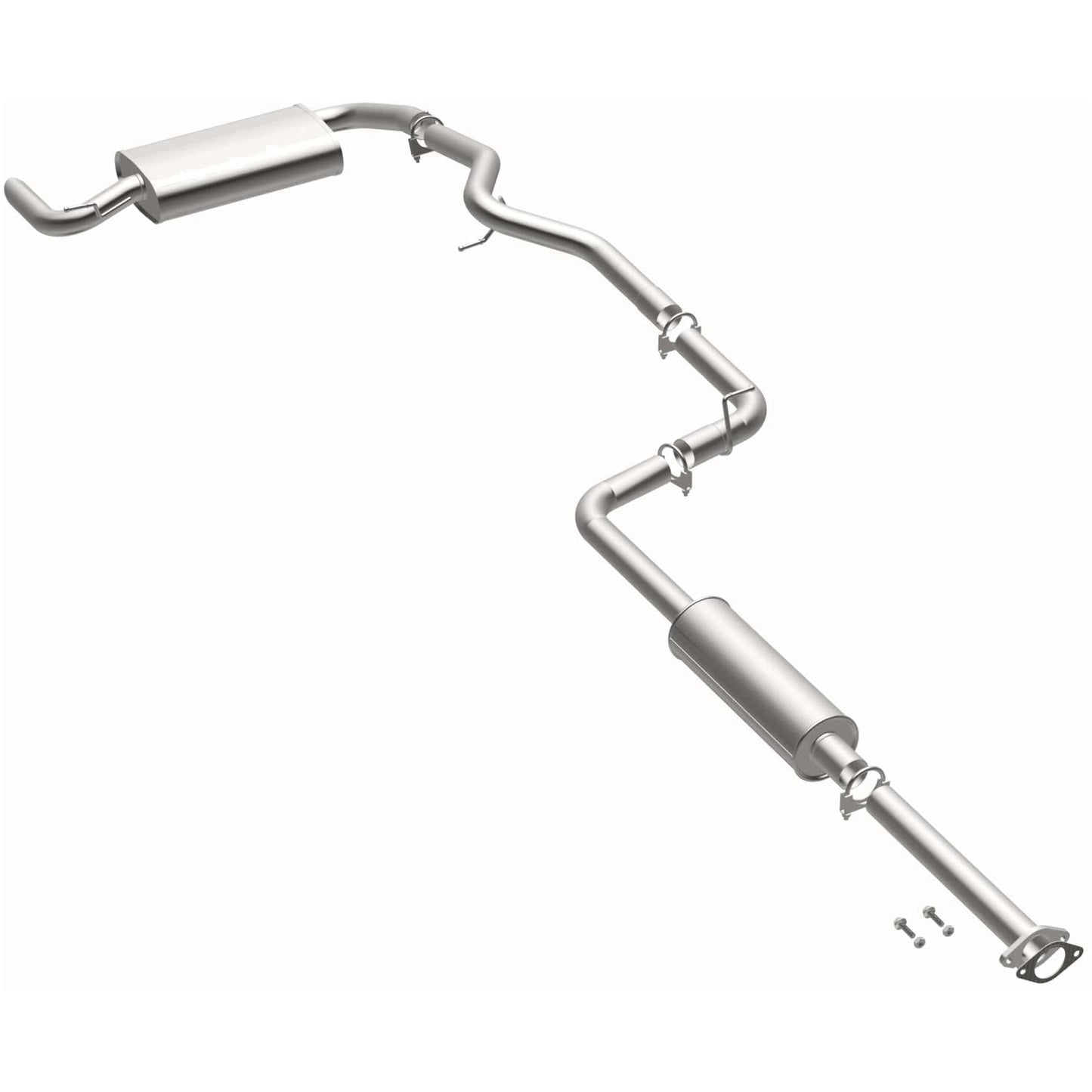 BRExhaust 2012-2017 Ford Focus 2.0L Direct-Fit Replacement Exhaust System