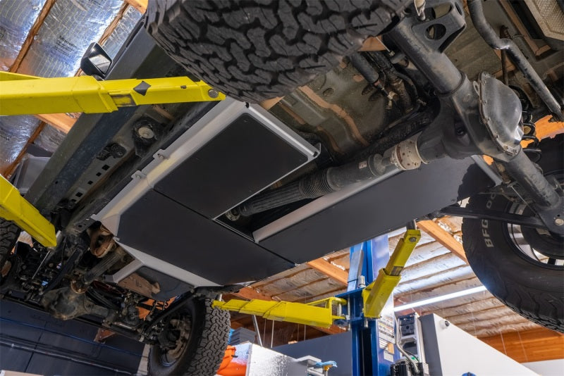 Rugged Ridge 18003.53 Exhaust & Gas-Tank Skid Plate for 2018-24 Jeep Wrangler JL