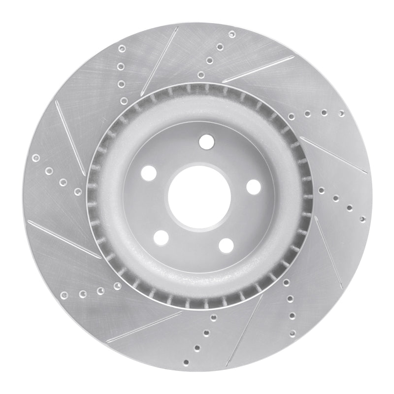 DFC D&S Silver Brake Rotor (FRONT RIGHT): Dodge Durango (12-25)