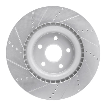 DFC D&S Silver Brake Rotor (FRONT RIGHT): Dodge Durango (12-25)