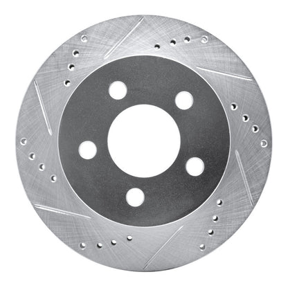 DFC D&S Silver Brake Rotor (FRONT LEFT): Jeep Wrangler (99-06)