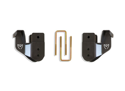 MaxTrac 947200-2 Front Radius Arm Brackets for 14-24 Dodge RAM 2500/3500 4WD