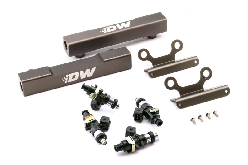DeatschWerks Top Feed Fuel Rail Upgrade Kit w/ 1500cc Injectors | Subaru WRX (02+) / STI (07+) / LGT (00+)
