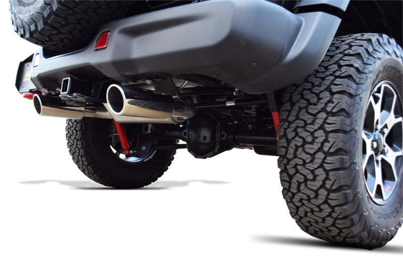 Gibson 2.5in Dual Split Exhaust | Jeep Wrangler JL Sport 3.6L (18-22) (617307)