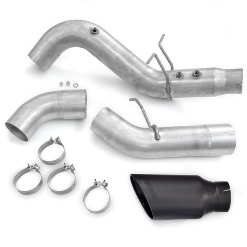 Banks 20-23 Chevy/GMC Duramax 5in DPF-Back Exhaust w/ Black Tip | Silverado 3500 HD (49809-B)