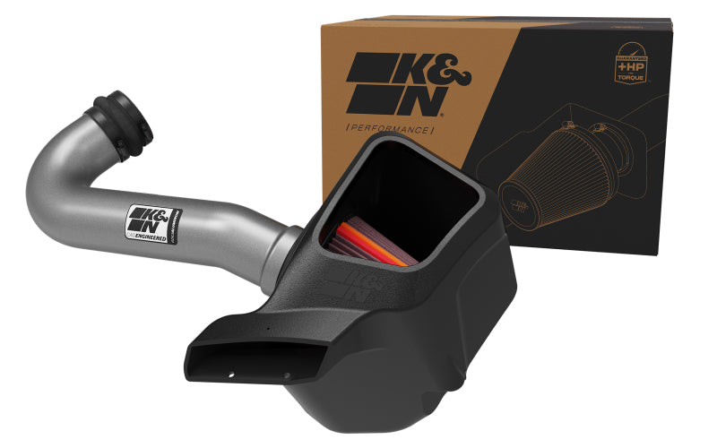 K&N 70-1563 Aluminum Cold Air Intake For Jeep Grand Cherokee 11-21