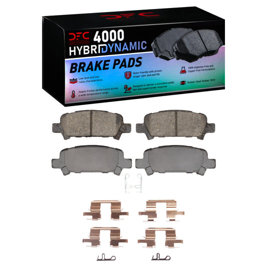 DFC 4000 HybriDynamic Rear Brake Pads | Subaru Impreza/Legacy/Forester/Baja (92-11) (4000-0770-01)