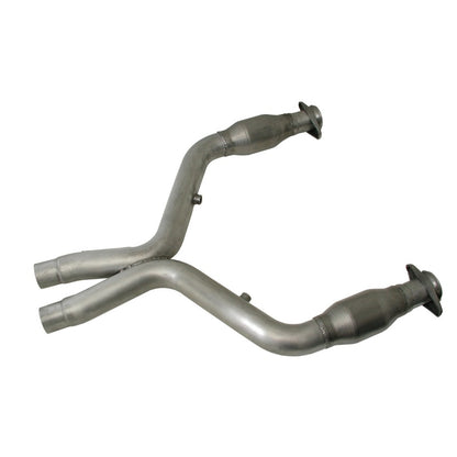 BBK 3in Mid X Pipe w/ Cats | 05-14 Mustang 5.0 (1658)