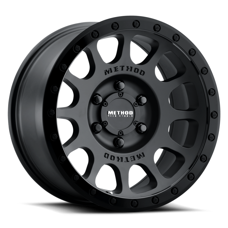 (set of 4) Method MR305 NV Double Black | 18x9" +18mm | 8x6.5in Wheel