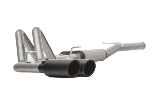 Gibson Black Elite Series 2.5in Dual Cat-Back Sport Exhaust | Ford F-250 Super Duty Lariat (11-16) (69119B)