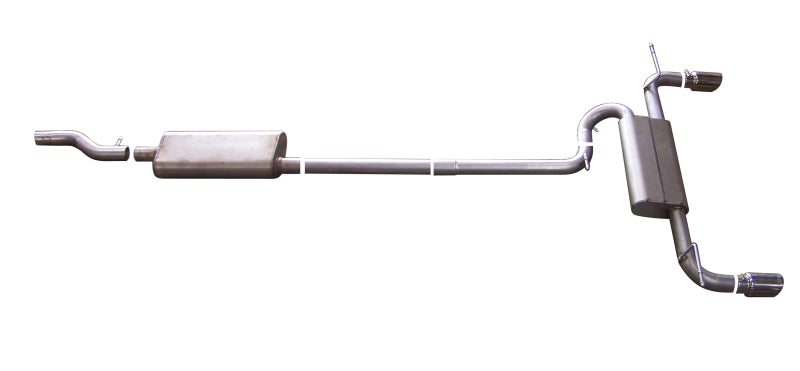Gibson 2.5in Dual Split Cat-Back Exhaust | Ford Edge SE (07-14) (319630)