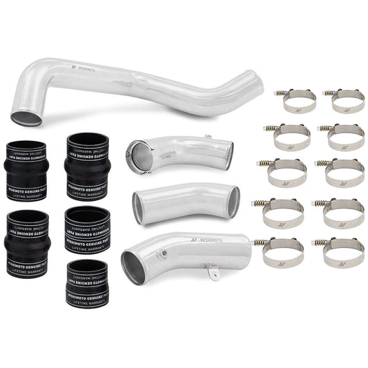 Mishimoto Intercooler Pipe and Boot Kit, fits 6.6L Duramax (L5P) '17-'19, Polished