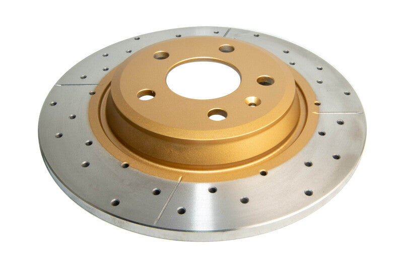 DBA Rear Drilled & Slotted Street Series Rotor | Audi A4 (09-20) (DBA2823X)
