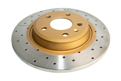 DBA Rear Drilled & Slotted Street Series Rotor | Audi A4 (09-20) (DBA2823X)