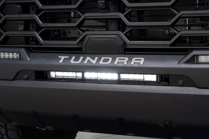 Diode Dynamics 2022 Toyota Tundra Stealth Bumper Light Bar Kit - White Combo