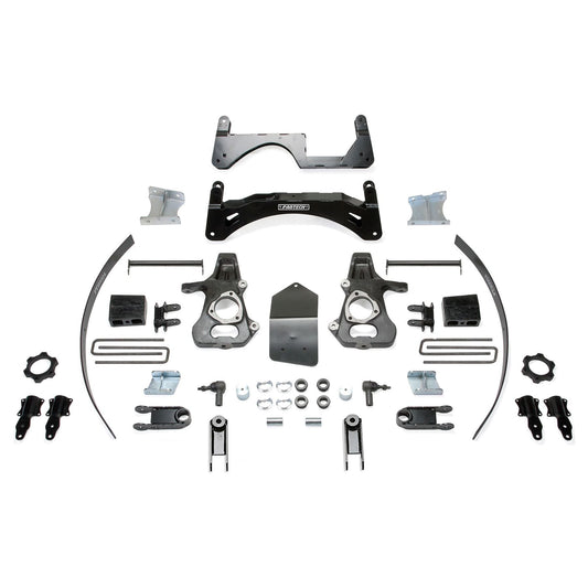 Fabtech 6" Basic System w/ Magneride Front Upper Control Arms | GM K1500 Pickup Denali (14-18) (K1093)
