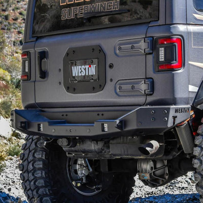 Westin Automotive 59-712195 XTS Rear Bumper For 2018-2025 Jeep Wrangler JL
