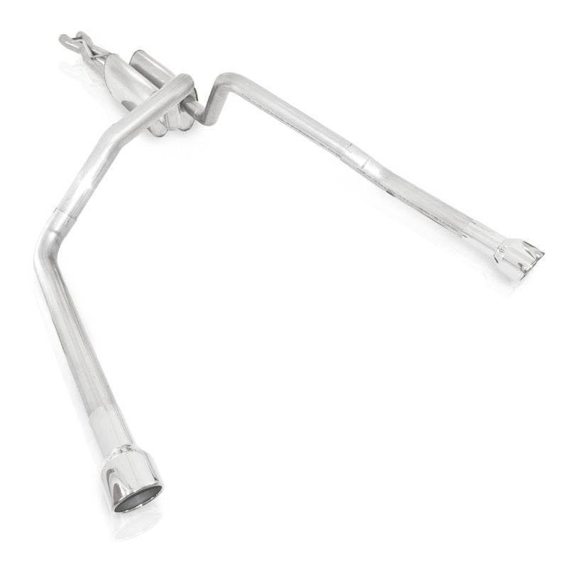 Stainless Works 2-1/2in Chambered Exhaust X-Pipe Side Bumper Exit | Chevrolet Trailblazer SS (06-09) (TBTD)