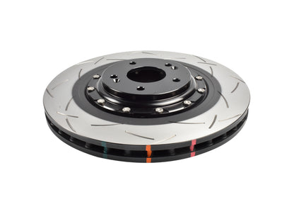 DBA Front 5000 Series Slotted Rotor w/ Black Hat | Hyundai Elantra N / Kona N (22-23) (DBA53148BLKS)