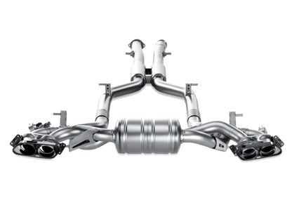 Akrapovic 10-14 AMG SLS Coupe/Roadster Evolution Line Cat Back (Titanium) w/ Carbon Tips