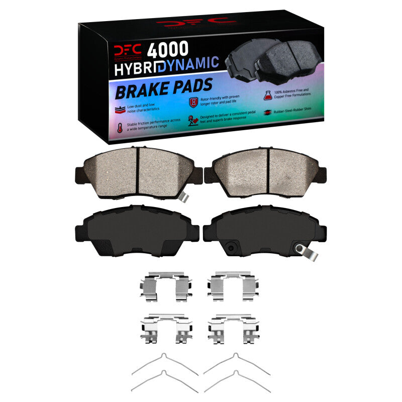 DFC 02-11 Honda Civic/RSX HybriDynamic Brake Pads & Hardware Kit (4000-0948-01)