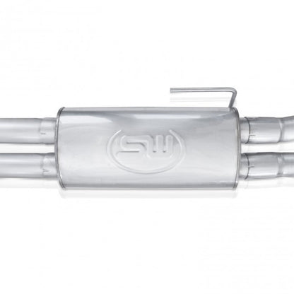 Stainless Works 3in Catback Factory Connect Dump Exit | Ford Raptor 3.5L (17+) (FTR17CBDP)