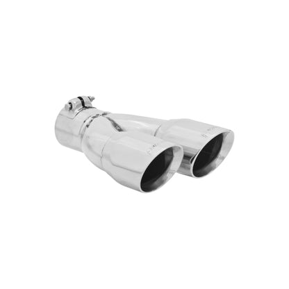 Flowmaster SS Tip 2.5in Dual Clamp For Universal (15390)