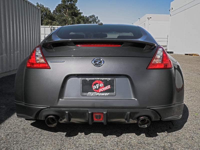 aFe Takeda Carbon Tip Cat-Back Exhaust System | Nissan 370Z (09-20) (49-36139-C)
