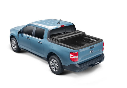 Lund 22-23 Ford Maverick (4.5ft Bed) Hard Fold Tonneau Cover - Black