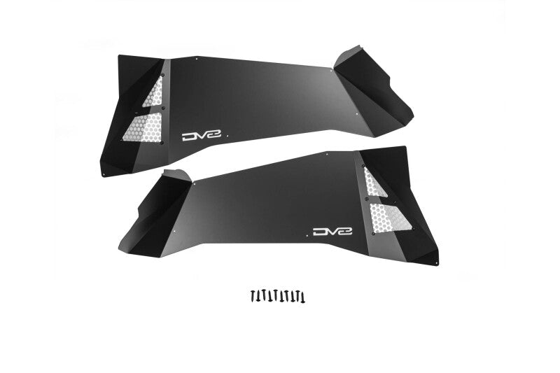 DV8 Offroad INFEND-10RB Rear Inner Fender Liner for 07-18 Jeep Wrangler JK