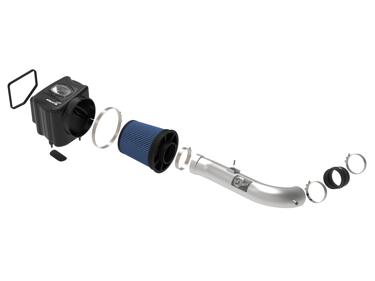 aFe Momentum XP Cold Air Intake w/ Pro 5R Brushed | GM Silverado/Sierra 1500 2014-19 (50-30028RH)
