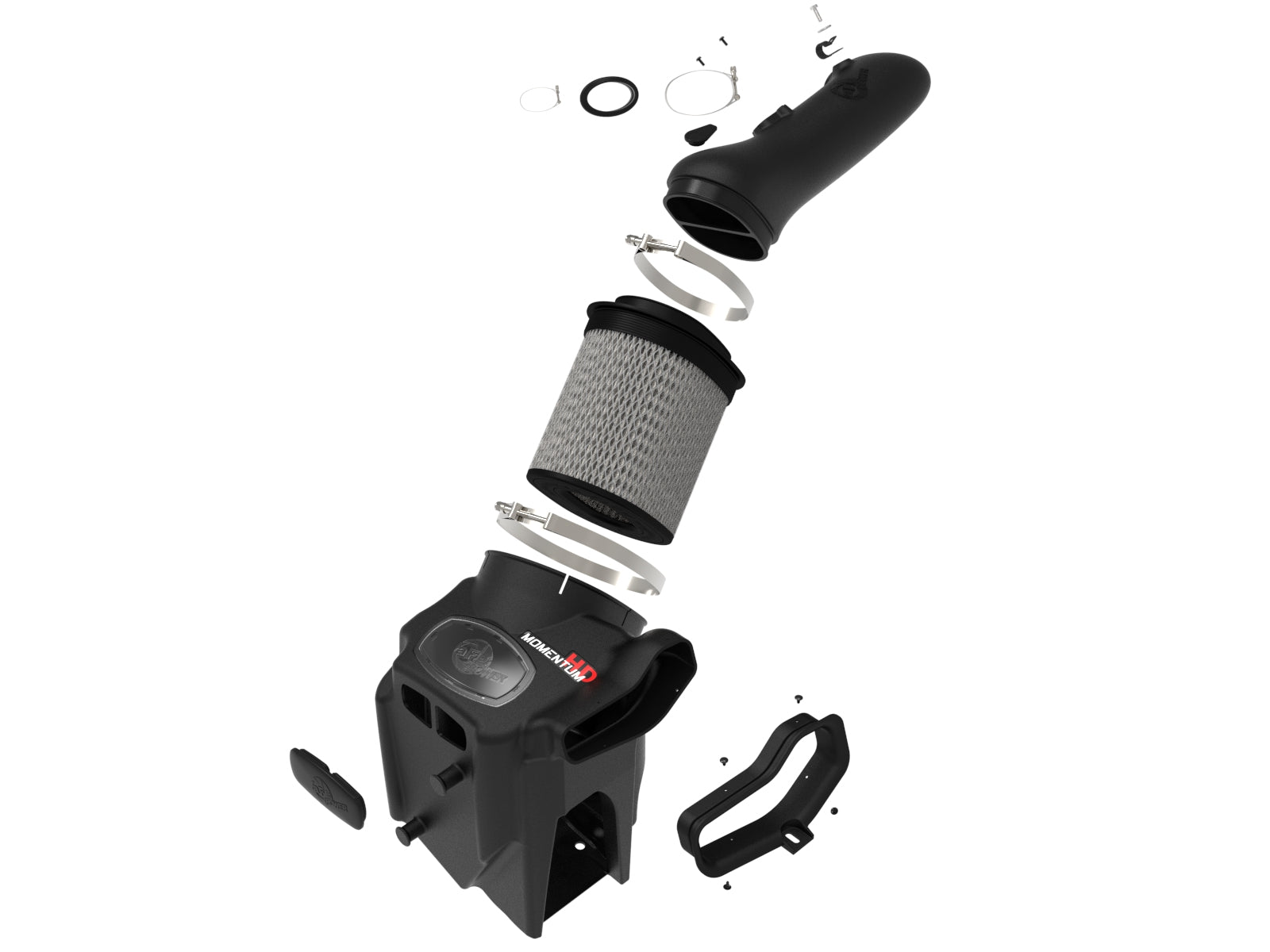 aFe 20-24 Ford V8-6.7L Momentum HD CAI w/Pro DRY S | 2017-2023 F-250/350 (50-70007D-1)