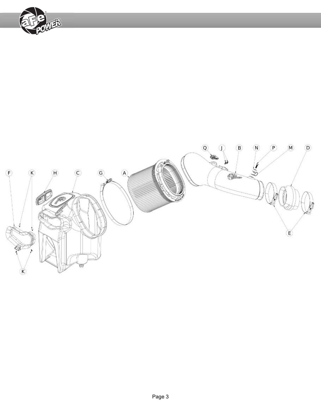 aFe 20-24 Ford V8-6.7L Momentum HD CAI w/Pro DRY S | 2017-2023 F-250/350 (50-70007D-1)