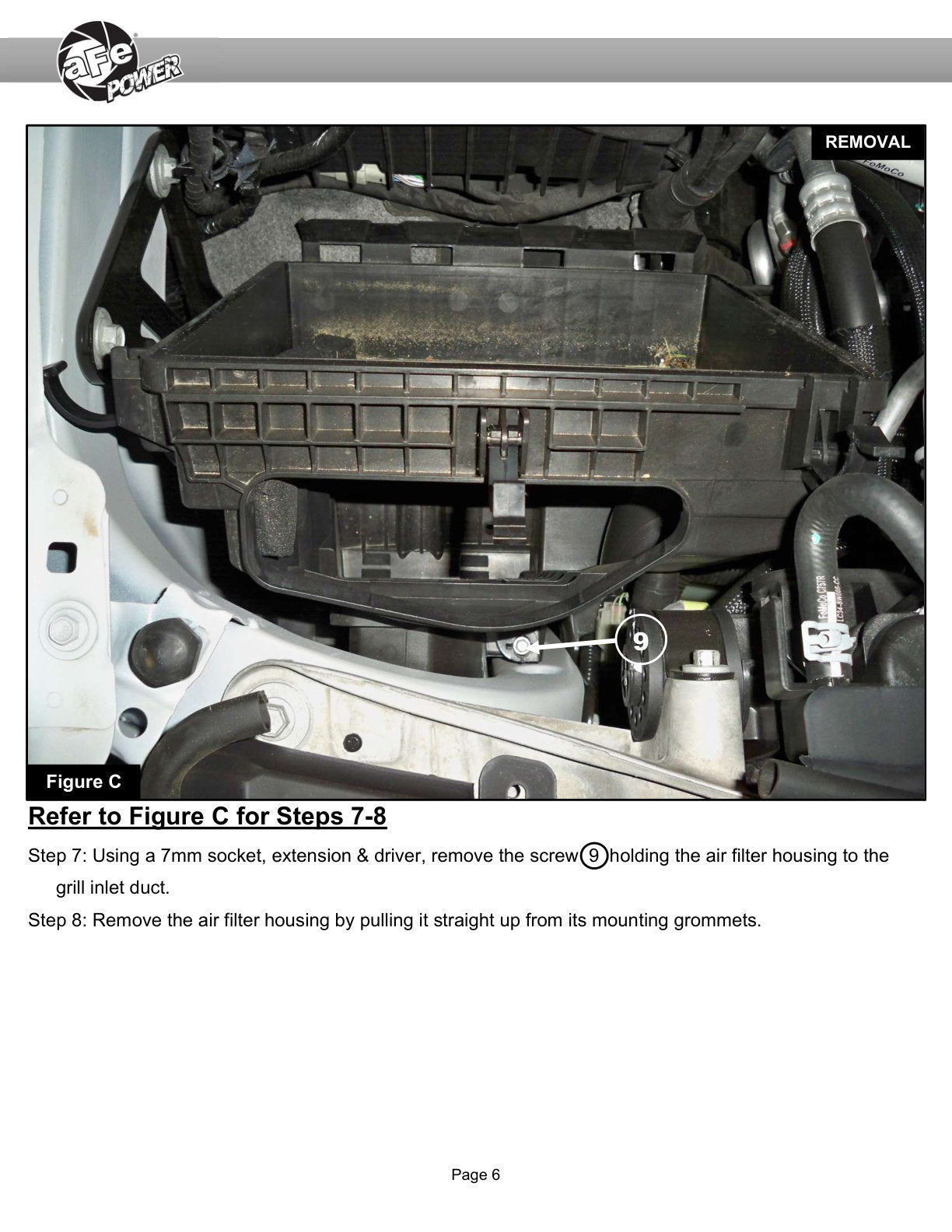 aFe 20-24 Ford V8-6.7L Momentum HD CAI w/Pro DRY S | 2017-2023 F-250/350 (50-70007D-1)