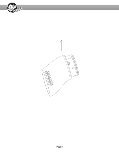 aFe Momentum GT Air Scoop | Dodge Challenger R/T V8-6.4L Scat Pack (50-70009S)