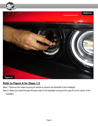 aFe Momentum GT Air Scoop | Dodge Challenger R/T V8-6.4L Scat Pack (50-70009S)