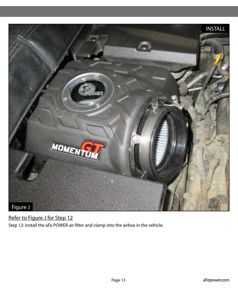 aFe Momentum GT Cold Air Intake | Lexus GX 460 (10-18) (50-70022D)