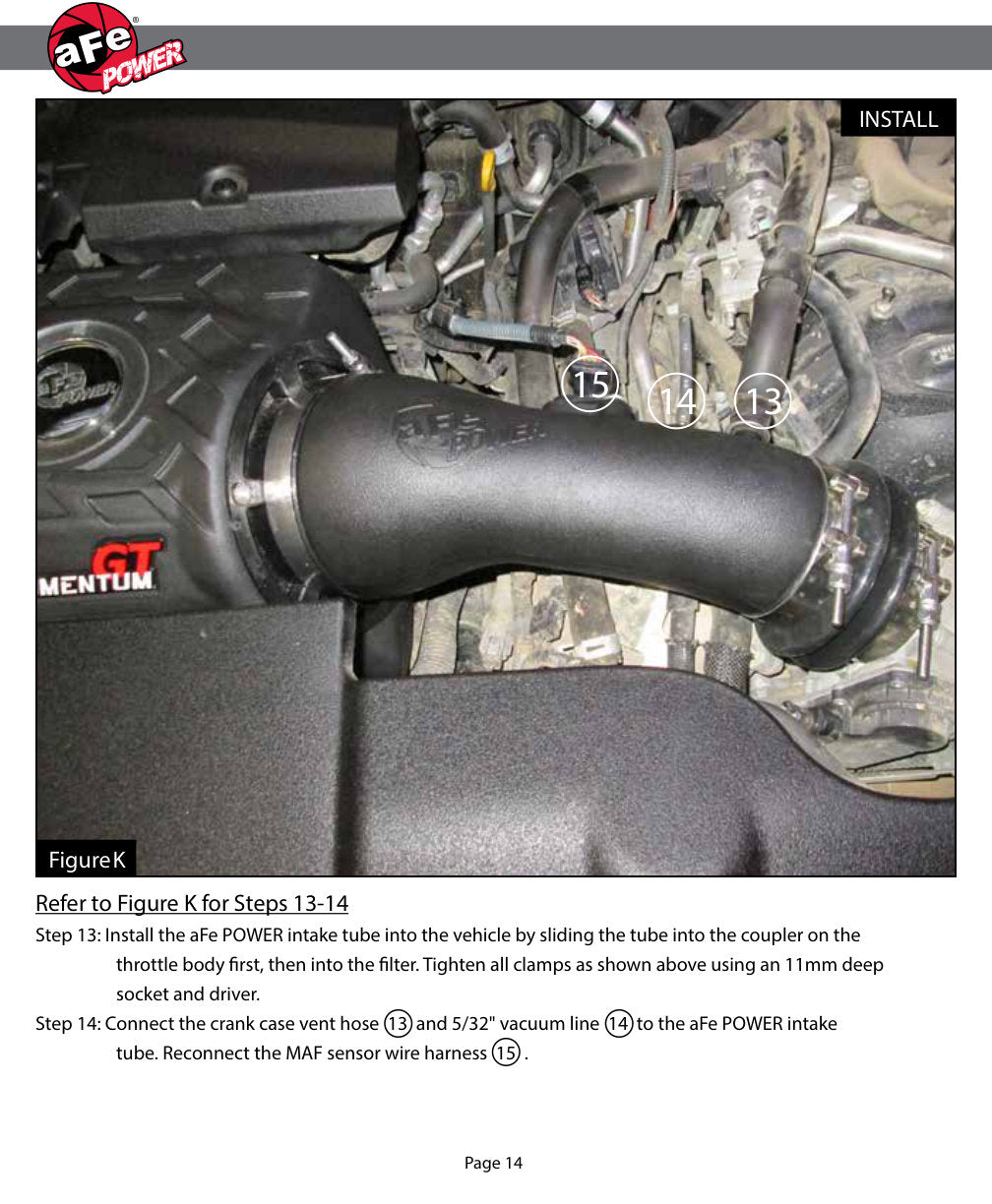aFe Momentum GT Cold Air Intake | Lexus GX 460 (10-18) (50-70022D)