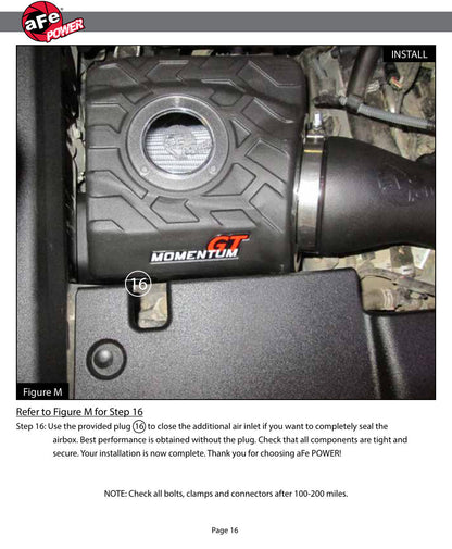 aFe Momentum GT Pro 5R Cold Air Intake 5" Flange | Lexus GX 460 V8-4.6L (50-70022R)